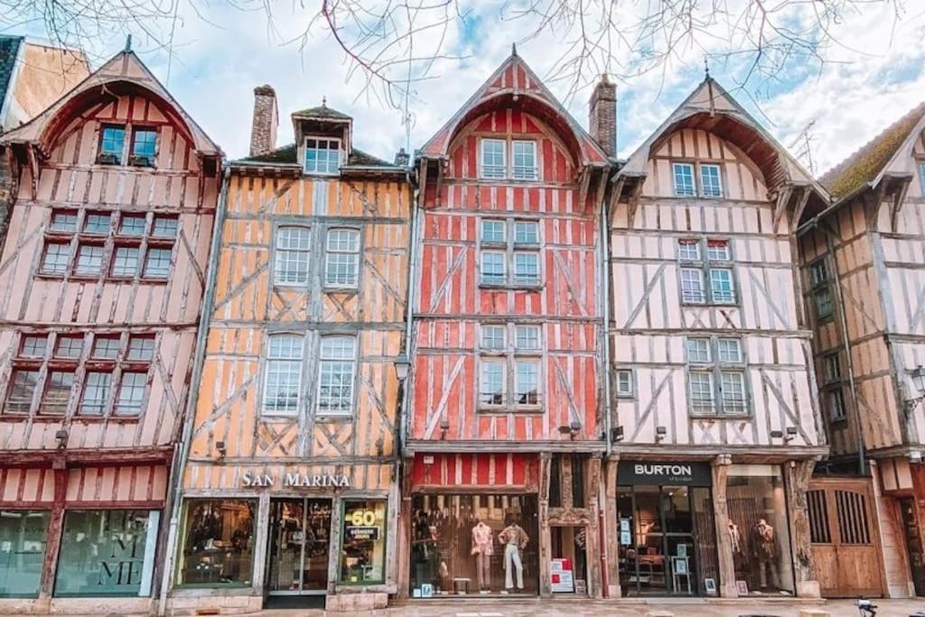 La Perle - Ideal Family - Hypercentre - Wifi Hd Troyes Dış mekan fotoğraf
